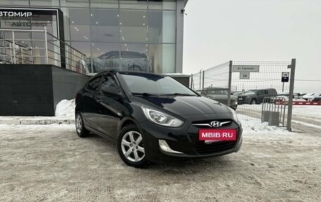 Hyundai Solaris II рестайлинг, 2012 год, 875 000 рублей, 3 фотография