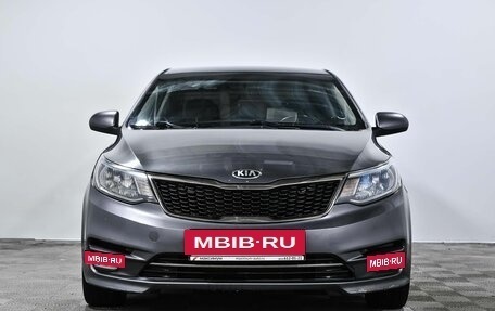 KIA Rio III рестайлинг, 2015 год, 838 000 рублей, 2 фотография