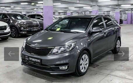 KIA Rio III рестайлинг, 2015 год, 1 038 000 рублей, 2 фотография