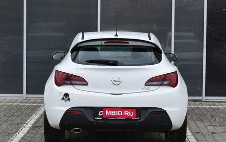 Opel Astra J, 2012 год, 945 000 рублей, 4 фотография