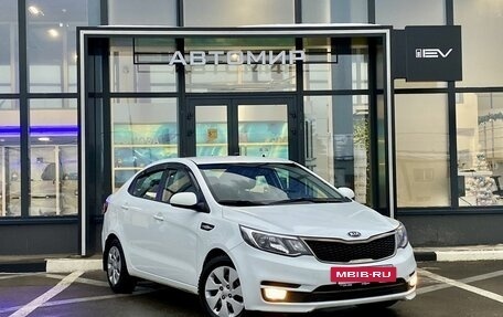 KIA Rio III рестайлинг, 2017 год, 1 399 000 рублей, 3 фотография