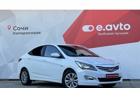 Hyundai Solaris II рестайлинг, 2014 год, 1 350 000 рублей, 3 фотография