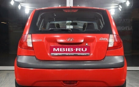 Hyundai Getz I рестайлинг, 2005 год, 560 000 рублей, 6 фотография