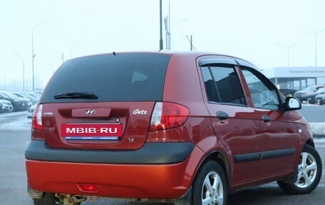 Hyundai Getz I рестайлинг, 2008 год, 650 000 рублей, 6 фотография