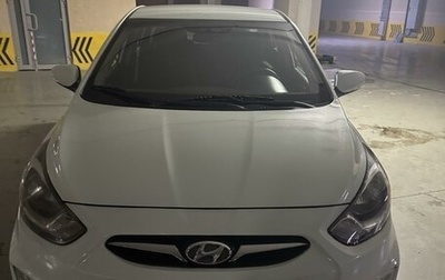 Hyundai Solaris II рестайлинг, 2011 год, 850 000 рублей, 1 фотография