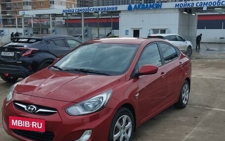 Hyundai Solaris II рестайлинг, 2011 год, 850 000 рублей, 9 фотография