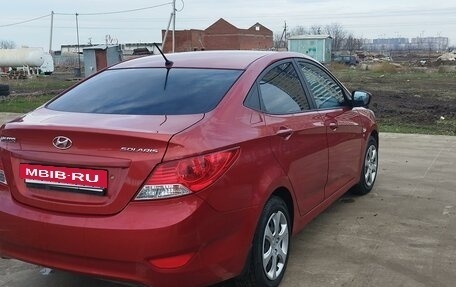 Hyundai Solaris II рестайлинг, 2011 год, 850 000 рублей, 19 фотография