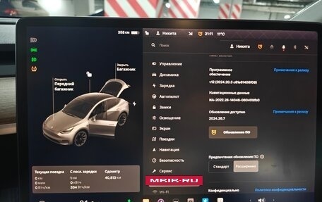 Tesla Model Y I, 2021 год, 4 530 000 рублей, 12 фотография