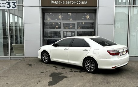 Toyota Camry, 2017 год, 2 285 000 рублей, 7 фотография