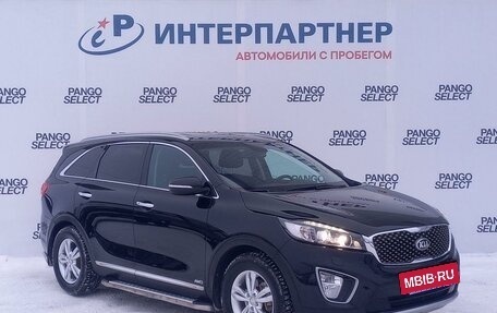 KIA Sorento III Prime рестайлинг, 2017 год, 2 860 000 рублей, 3 фотография