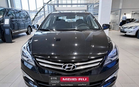 Hyundai Solaris II рестайлинг, 2015 год, 1 250 000 рублей, 2 фотография