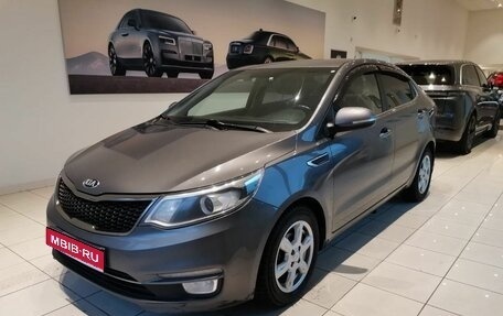 KIA Rio III рестайлинг, 2015 год, 977 000 рублей, 1 фотография