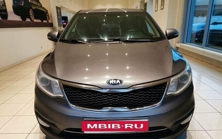 KIA Rio III рестайлинг, 2015 год, 977 000 рублей, 2 фотография