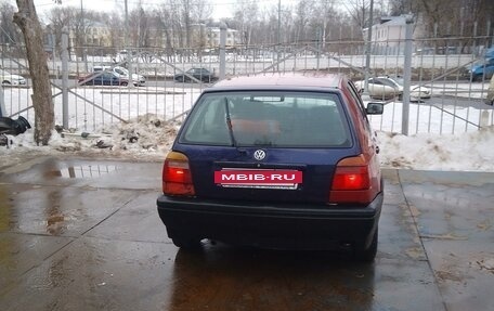 Volkswagen Golf III, 1993 год, 170 000 рублей, 4 фотография