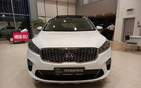 KIA Sorento III Prime рестайлинг, 2018 год, 3 249 000 рублей, 2 фотография