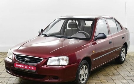 Hyundai Accent II, 2008 год, 397 000 рублей, 1 фотография