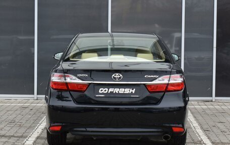 Toyota Camry, 2016 год, 2 670 000 рублей, 4 фотография