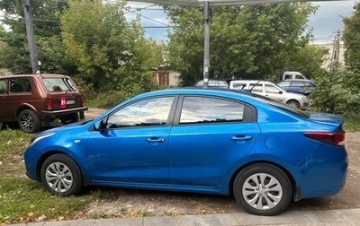 KIA Rio IV, 2018 год, 1 130 000 рублей, 1 фотография