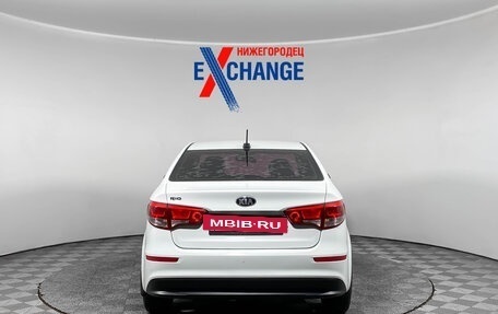 KIA Rio III рестайлинг, 2017 год, 1 049 000 рублей, 5 фотография