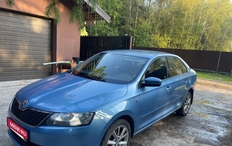 Skoda Rapid I, 2015 год, 1 100 000 рублей, 1 фотография