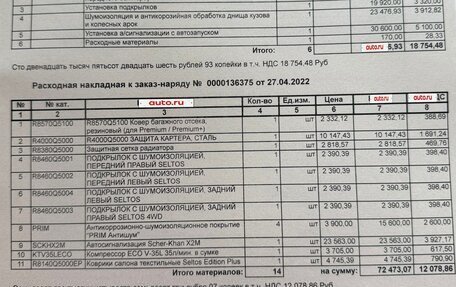 KIA Seltos I, 2022 год, 2 490 000 рублей, 18 фотография