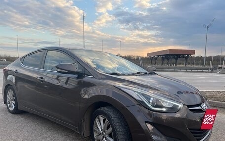 Hyundai Elantra V, 2015 год, 1 000 000 рублей, 16 фотография