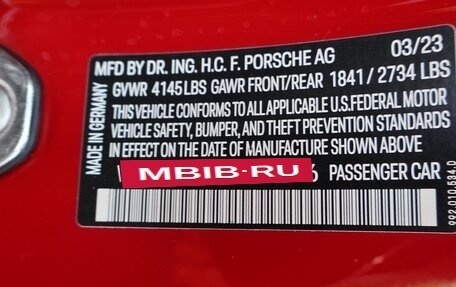 Porsche 911, 2022 год, 13 600 000 рублей, 38 фотография