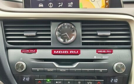 Lexus RX IV рестайлинг, 2017 год, 4 171 000 рублей, 21 фотография