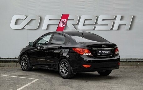 Hyundai Solaris II рестайлинг, 2011 год, 700 000 рублей, 2 фотография