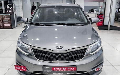 KIA Rio III рестайлинг, 2016 год, 856 000 рублей, 2 фотография