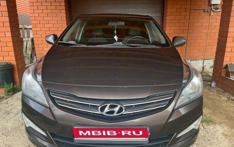 Hyundai Solaris II рестайлинг, 2015 год, 850 000 рублей, 14 фотография