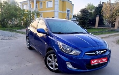 Hyundai Solaris II рестайлинг, 2011 год, 595 000 рублей, 1 фотография