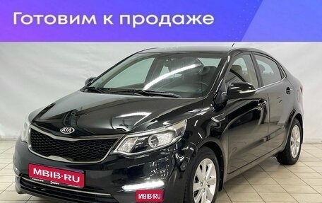 KIA Rio III рестайлинг, 2016 год, 1 135 000 рублей, 1 фотография
