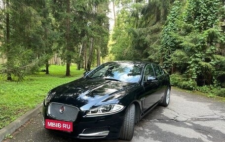Jaguar XF I рестайлинг, 2014 год, 2 850 000 рублей, 3 фотография