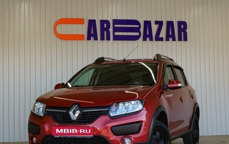 Renault Sandero II рестайлинг, 2018 год, 879 000 рублей, 1 фотография