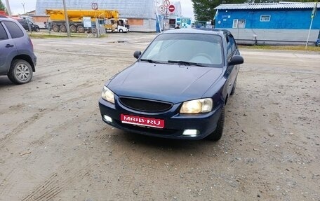 Hyundai Accent II, 2007 год, 320 000 рублей, 1 фотография