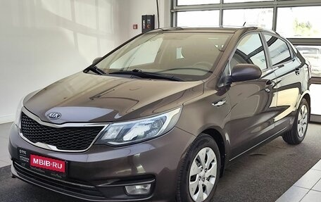 KIA Rio III рестайлинг, 2017 год, 999 000 рублей, 1 фотография
