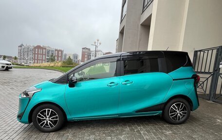 Toyota Sienta II, 2019 год, 1 380 000 рублей, 15 фотография
