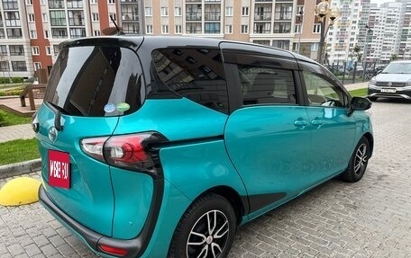 Toyota Sienta II, 2019 год, 1 380 000 рублей, 10 фотография