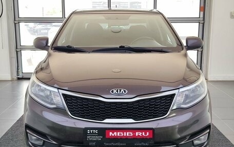 KIA Rio III рестайлинг, 2017 год, 999 000 рублей, 2 фотография