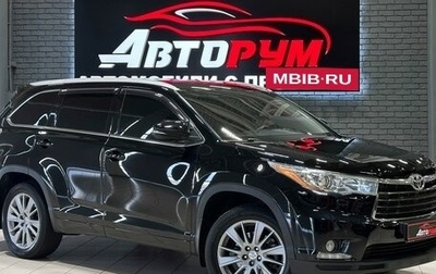 Toyota Highlander III, 2014 год, 3 597 000 рублей, 1 фотография