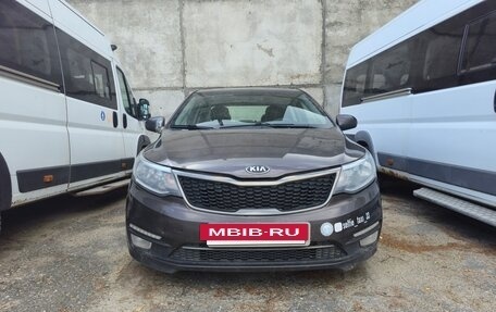 KIA Rio III рестайлинг, 2016 год, 999 000 рублей, 2 фотография