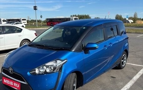 Toyota Sienta II, 2017 год, 1 470 000 рублей, 7 фотография