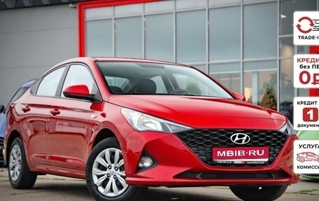 Hyundai Solaris II рестайлинг, 2021 год, 1 376 254 рублей, 1 фотография