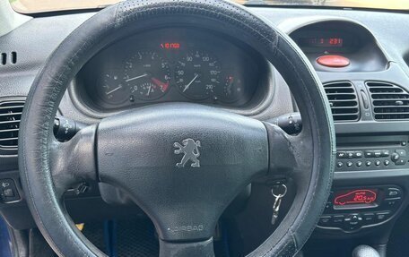 Peugeot 206, 2002 год, 190 000 рублей, 10 фотография