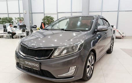 KIA Rio III рестайлинг, 2013 год, 742 000 рублей, 5 фотография