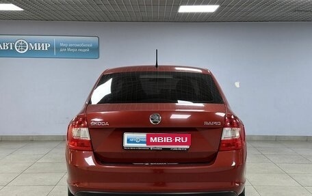 Skoda Rapid I, 2014 год, 1 043 000 рублей, 6 фотография