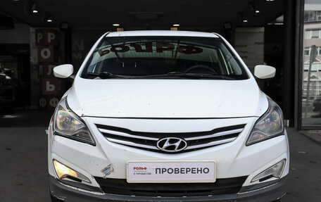 Hyundai Solaris II рестайлинг, 2016 год, 575 000 рублей, 2 фотография