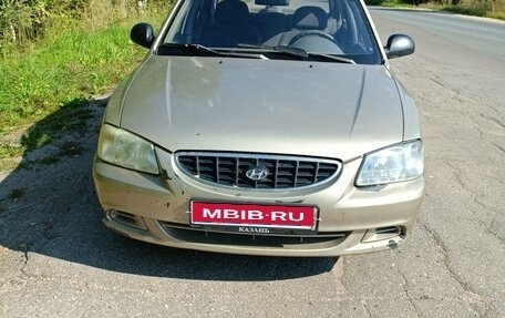 Hyundai Accent II, 2005 год, 260 000 рублей, 1 фотография
