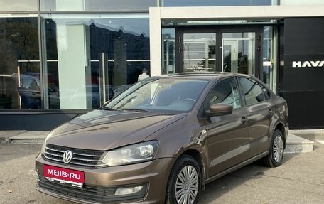 Volkswagen Polo VI (EU Market), 2016 год, 719 000 рублей, 1 фотография